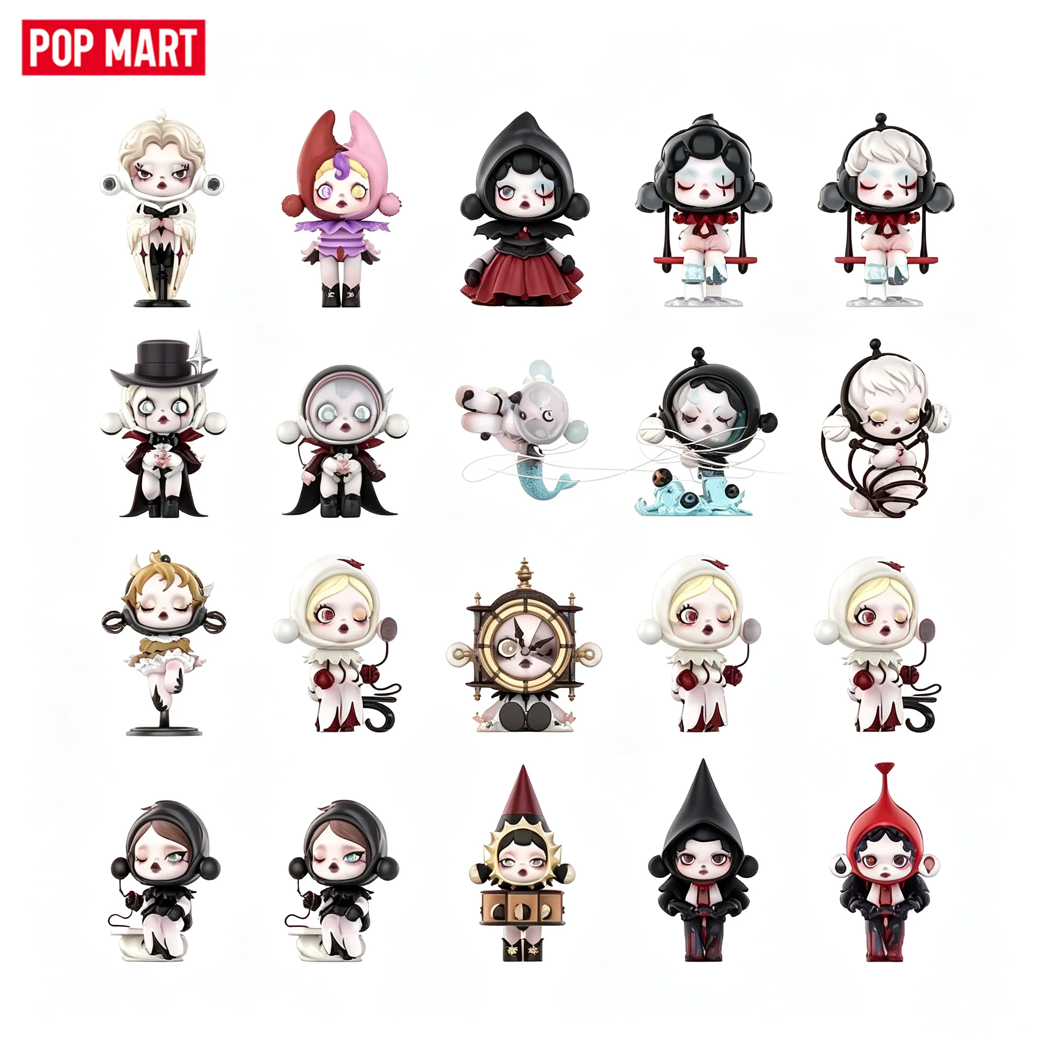 POP MART SKULLPANDA Image Of Reality Serie Trendige Überraschungsbox Spielzeuge Mystery Box Überraschungstasche Actionfigur Überraschungsgeschenk