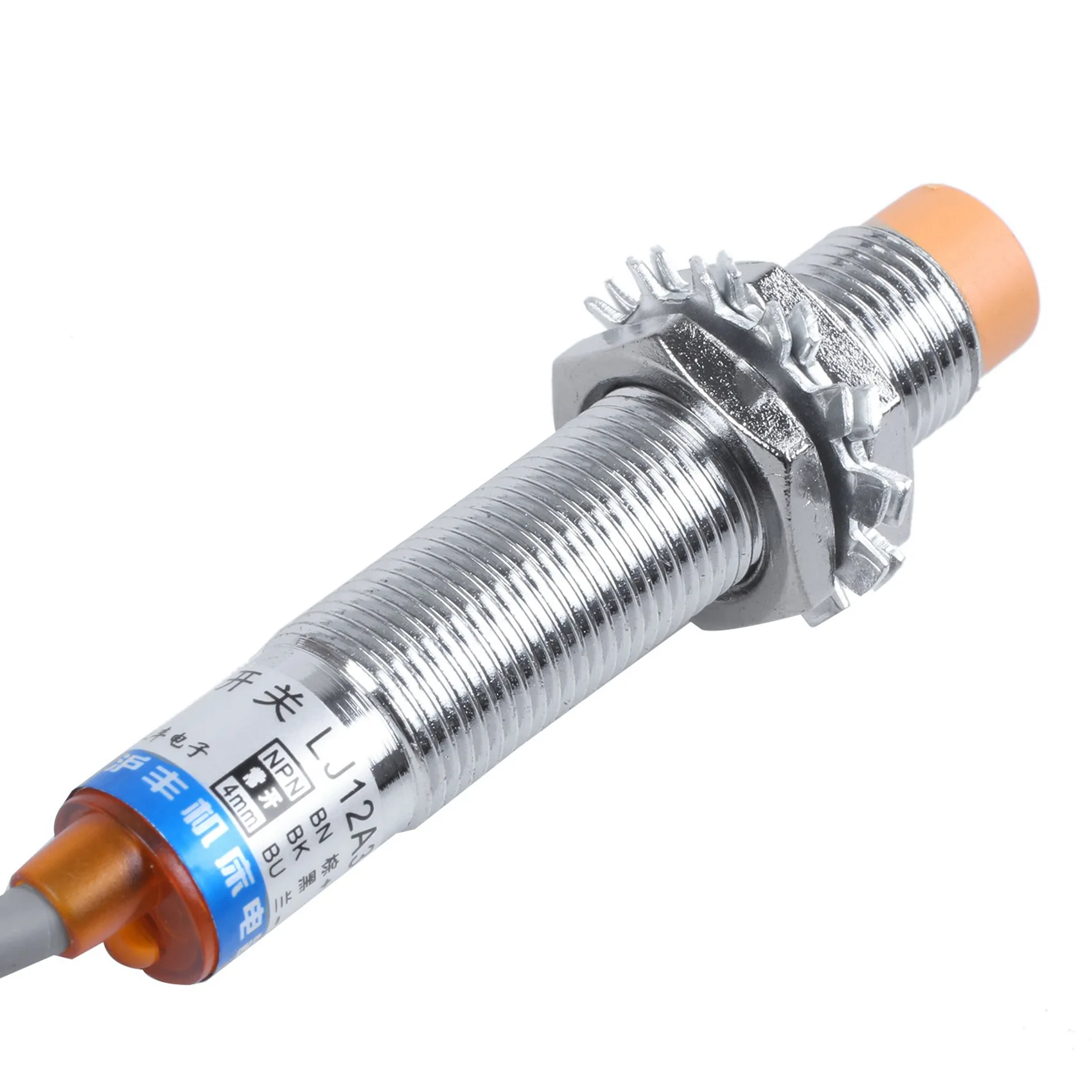 

5X DC6-36V 300MA NPN NO 3-Wire 4Mm Tubular Inductive Proximity Sensor Switch LJ12A3-4-Z-BX-A80Z