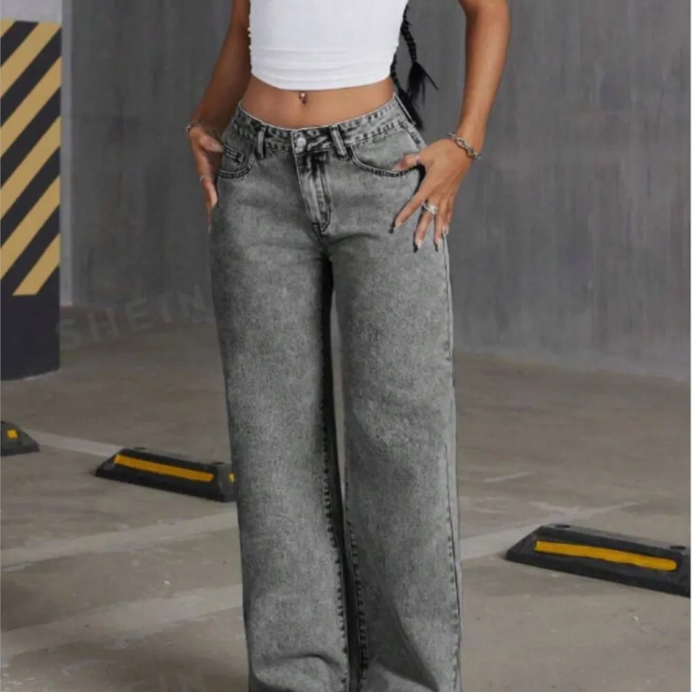 Neue Mode Jeans Frühling Sommer Casual Gestickte Täglich Hot Girl Street Style frauen Hosen Hohe Taille Gewaschen Gerade Hosen