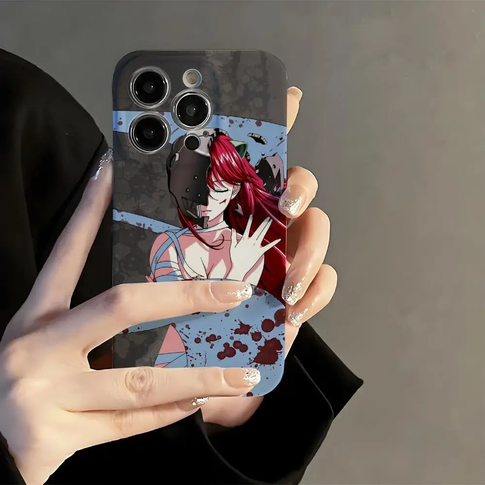 

E-Elfen L-Lied Phone Case Film Korean INS For IPhone 16 15 14 13 12 11 Pro Max Plus Luxury Cover