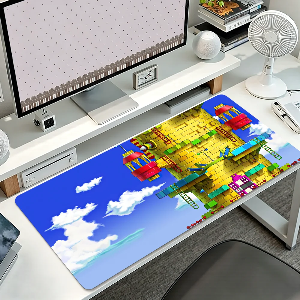 M-MapleStory Game Mouse Pad Non-slip Thickened MousePad Student Gaming Cushion Large Writing Lockedge Office
