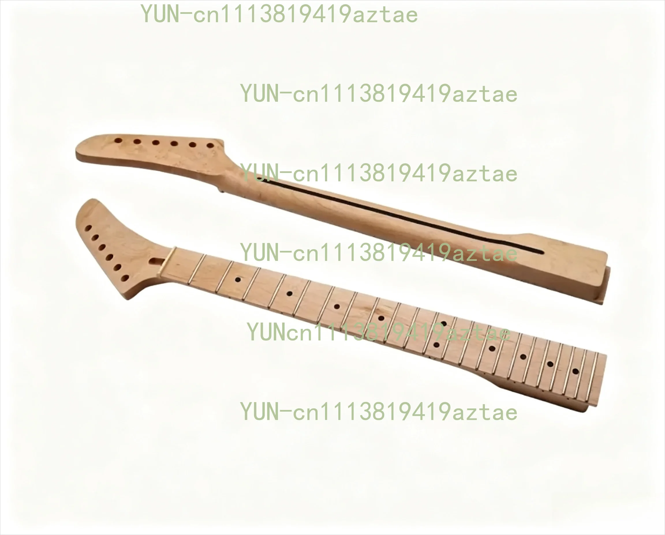 DIY 6-String Electric Guitar Neck | 22-Fret T-Style Maple Neck for Custom Builds & Upgrades