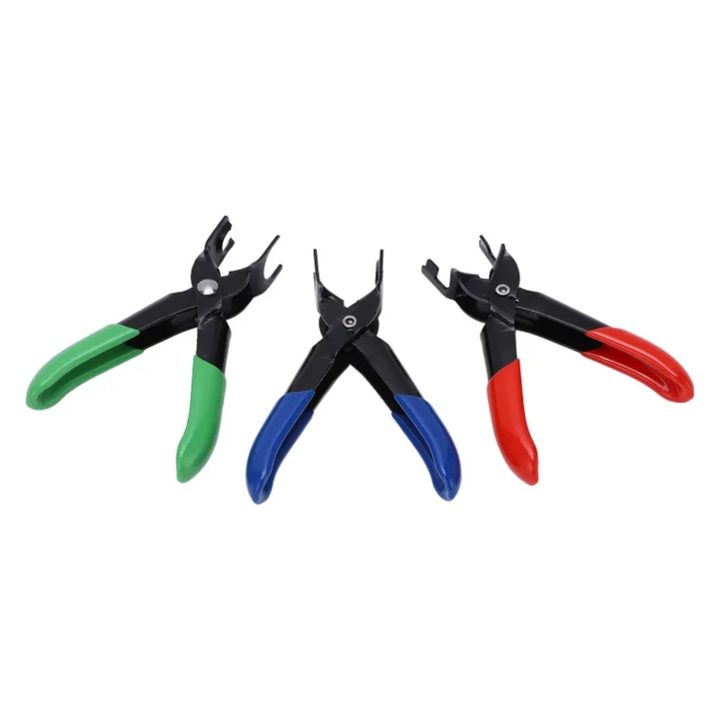 

3PCS Fuel Line Disconnect Removal Pliers Set Ergonomic Rubber Coated Handles Universal For Petrol Diesel Car
