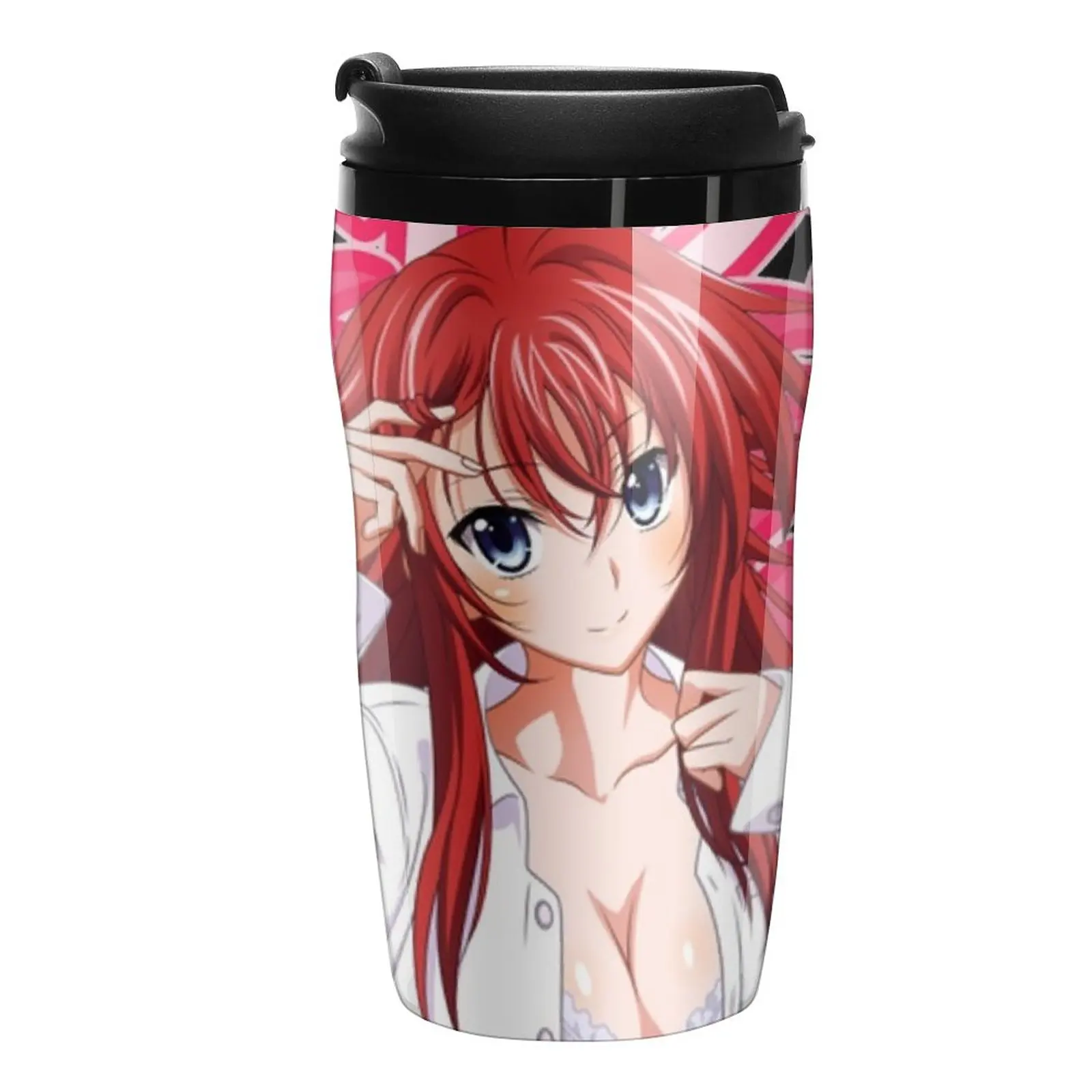 New Rias Gremory - High School DxD Travel Coffee Mug Glasses For Coffee Large Coffee Cups Coffee Bowl Custom Mug