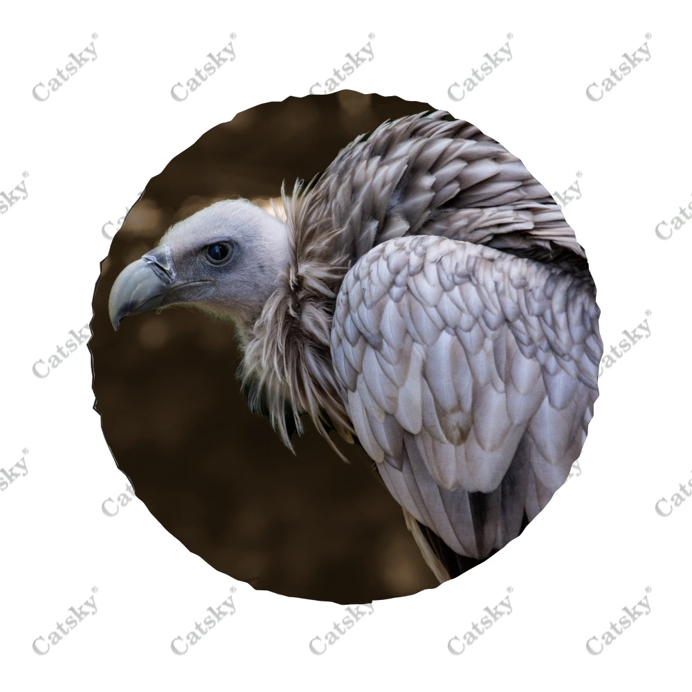 Griffon Vulture Print Spare Tire Cover Waterproof Tire Wheel Protector for Car Truck SUV Camper Trailer Rv 14