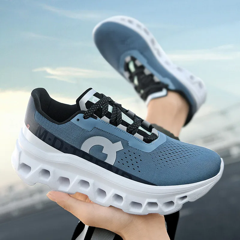 Men's Shock-absorbing Sports Shoes Casual Sneakers Running Shoes Men's Shoes Fashion Mesh Outdoor High Quality Classic Sneakers - view 3