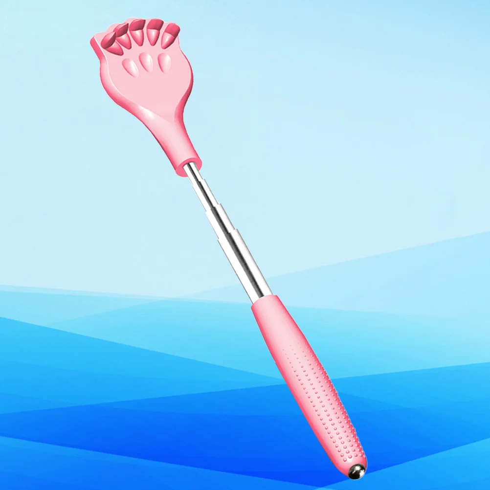 

1Pcs Long Handle Back Scratch Itching Relief Tool Durable Portable Flexible Anti-Skid Design with Steel Ball Massage Gift