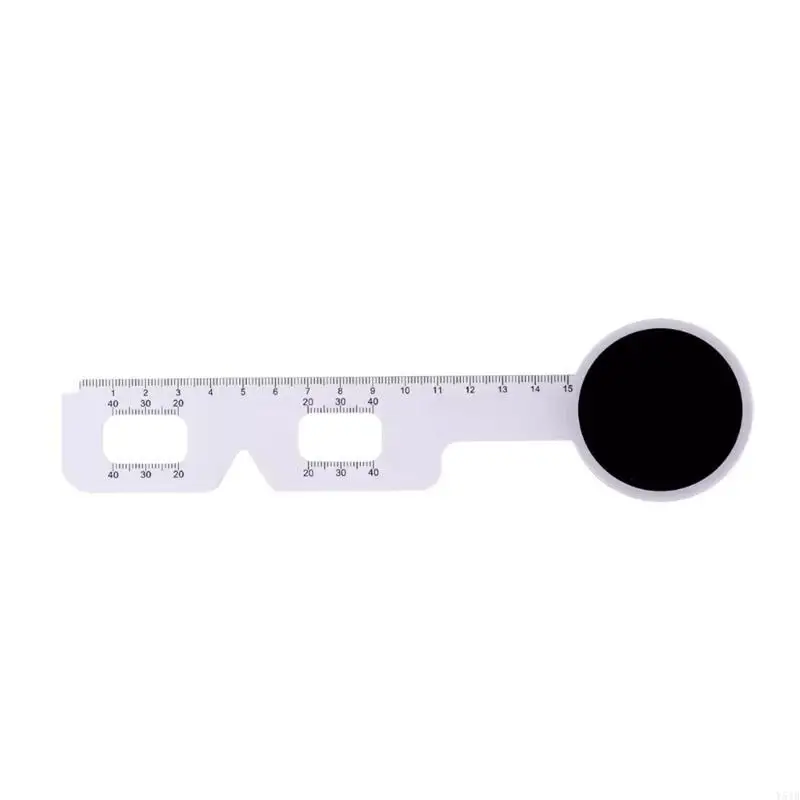 Y51B PD Rule Ruler Eye Chart Eye Occluder Pocket Double Side Eye Test Eye Test Test Test
