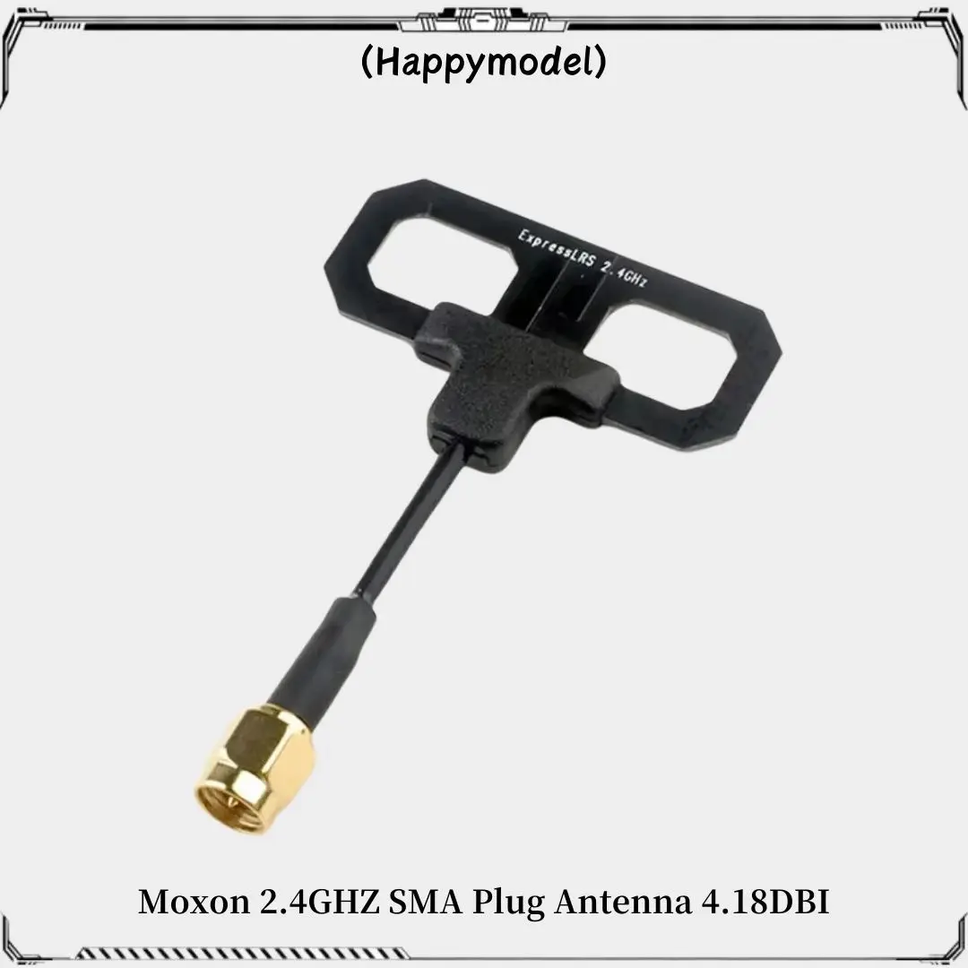 Happymodel Moxon 2.4GHz SMA plug Antenna 4.18DBI for ExpressLRS Series 2.4G TX ES24TX / ES24TX Lite / ES24TX Slim PRO Module RC