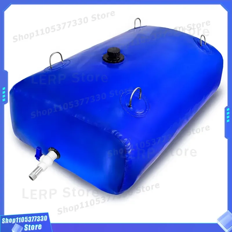Large Capacity PVC Water Storage Bag Portable Soft Tank For Outdoor Camping Car Use Durable Collapsible Container New Arrival