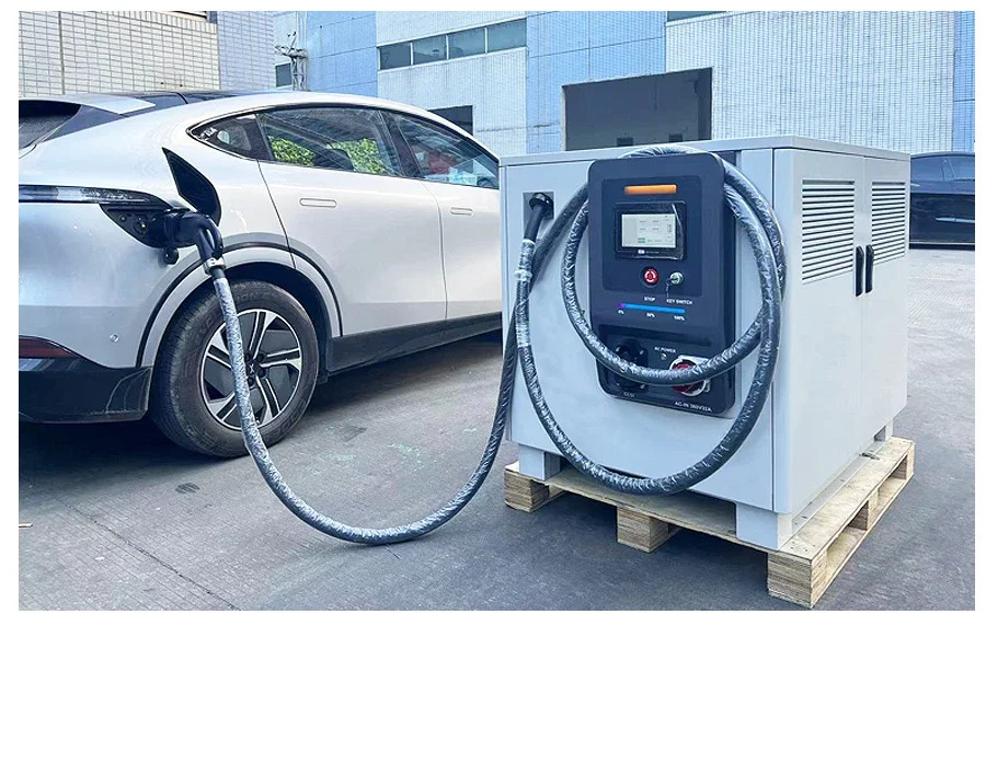 Battery mobile electric vehicle charger