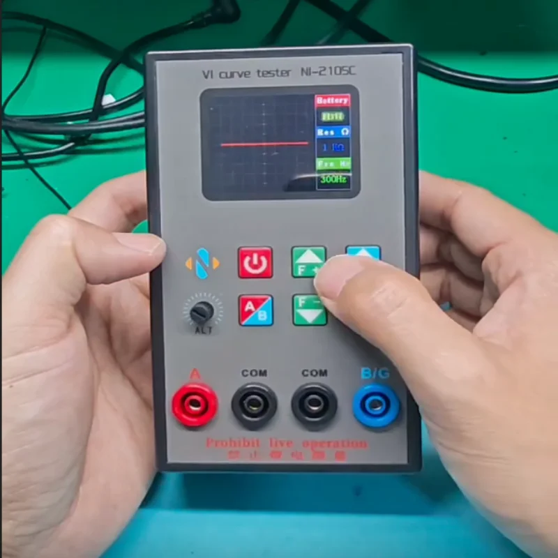 New Arrival! With 2.0 Inch TFT Screen VI Curve Tester Dual Channel Simultaneous Display