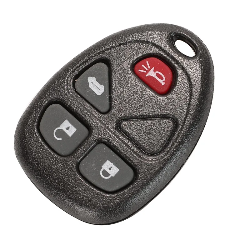 Jingyuqin 2/3/4/5 Button Remote Car Key Shell For Buick Chevrolet Suburban Tahoe TrailBlazer GMC Sierra Yukon Hummer H2 H3