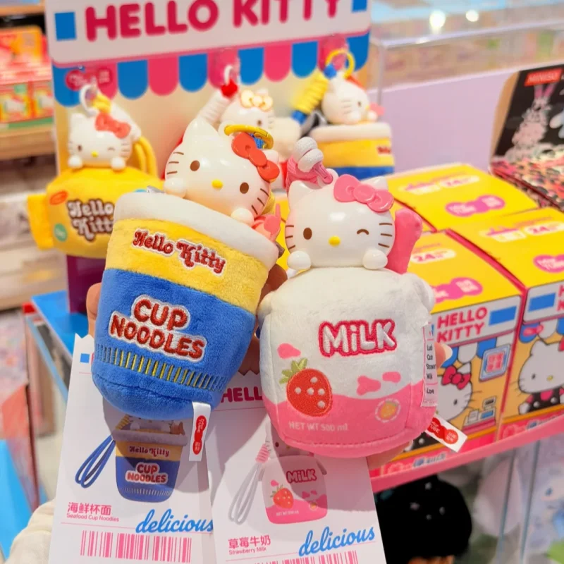 

Genuine Hello Kitty Tasty Convenience Store Series Blind Box Aromatherapy Pendant Exquisite And Interesting Toys Hot Girl'S Gift
