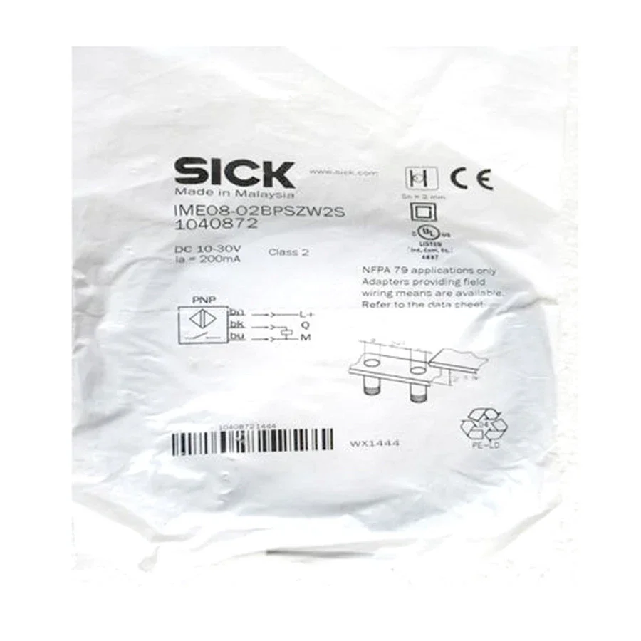 IME08-02BPSZW2S 1040872 Inductive Proximity Sensors