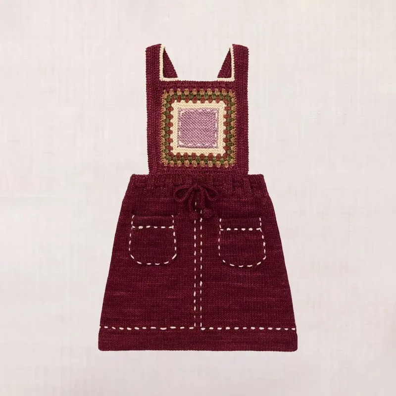 Kids' Knit Set 2026 Autumn Round-Neck Pullover Girls' Knitted Long-Sleeve T-Shirt Trousers Skirt Boys' Sweater Cardigan