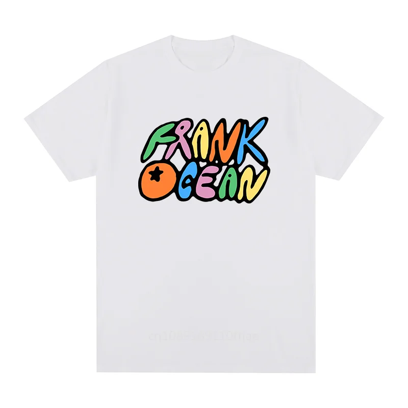 Frank Blond T-shirt Vintage Hip Hop Pop Music Singer R&B Cotton Men T Shirt New TEE TSHIRT Womens Tops Unisex