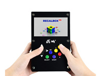Waveshare GamePi43, Portable Video Game Console Based on Raspberry Pi 4B-2GB, US /EU/UK Optional Power Plug