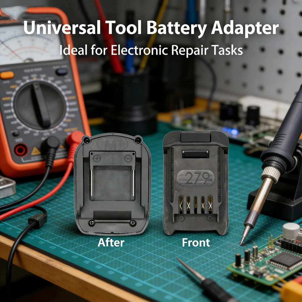 Elektrischer Werkzeugadapter, Konverter, Batterieadapter für Makita 18 V BL Li-Ionen-Akku für Worx 20 V Li-Ionen-Akku
