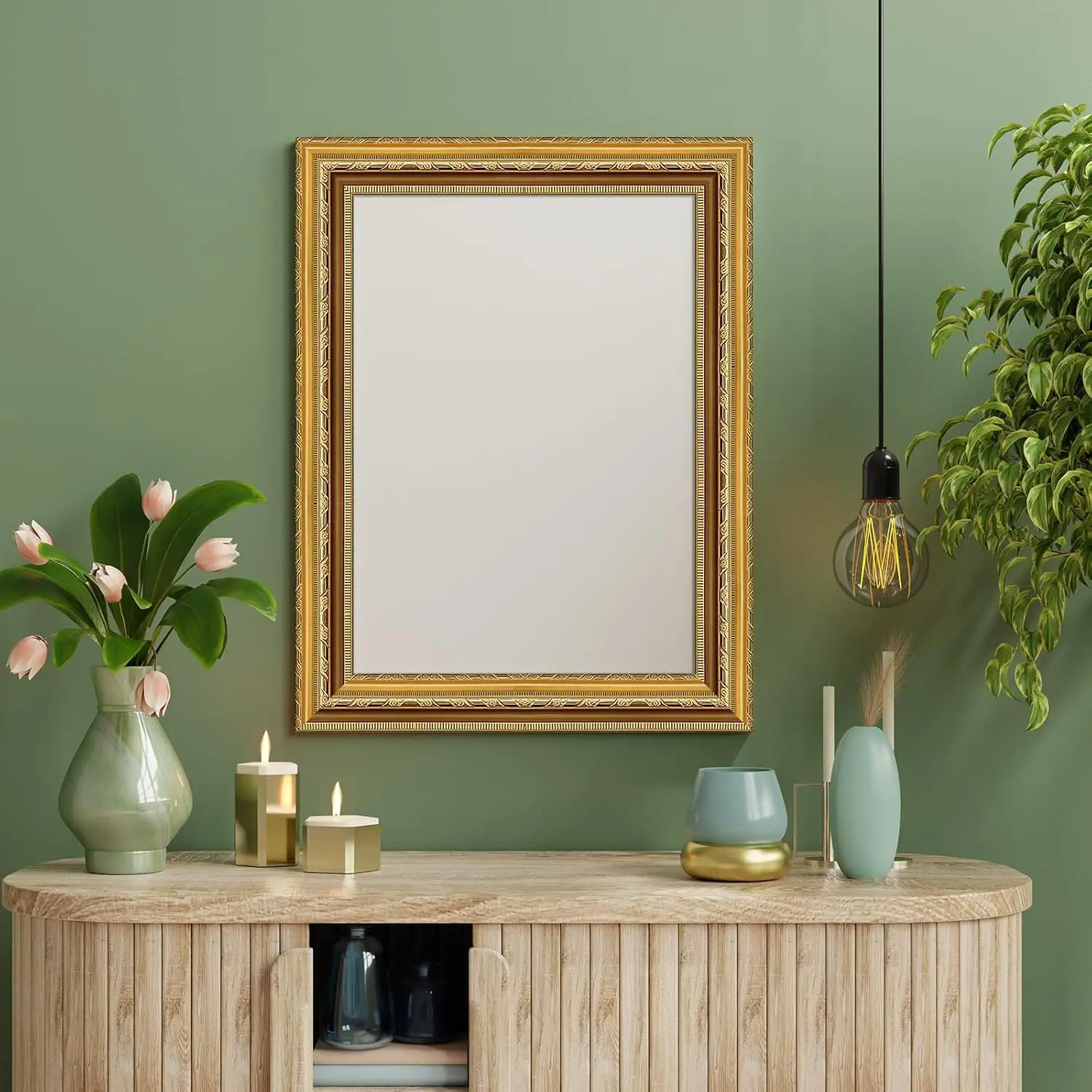 1 لفة لوحة إعلانات ذات حدود ذهبية عتيقة، شريط زخرفي بإطار مستقيم مقطوع بطول 10.0 متر، مناسب للفصول الدراسية