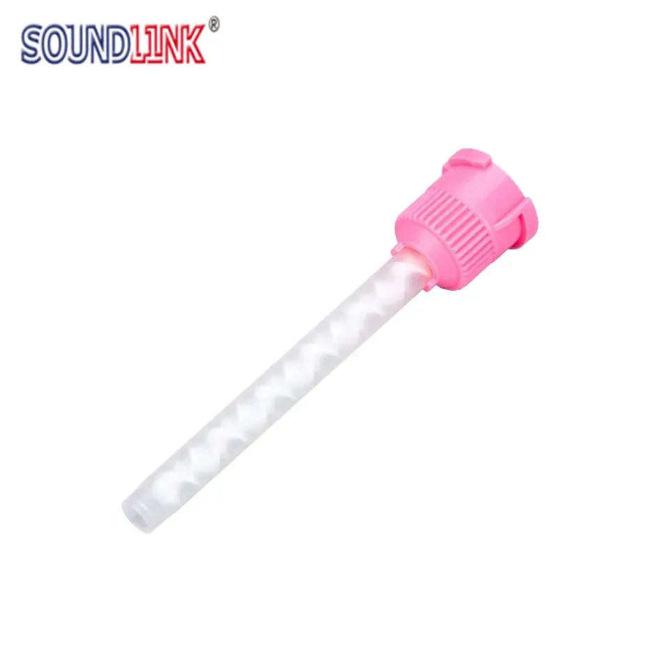 Disposable Silicone Material Mixing Tips Ear Impression Mixing Tube Tubing