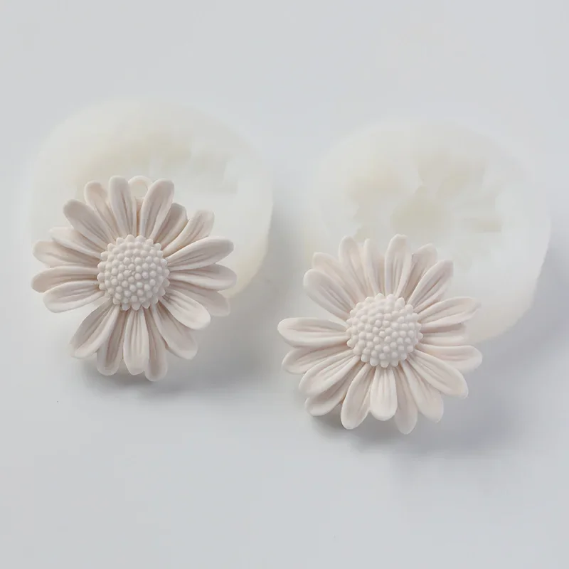 Daisy Aromatherapy Plaster Listed Silicone Mold Air Outlet Car Diffuser