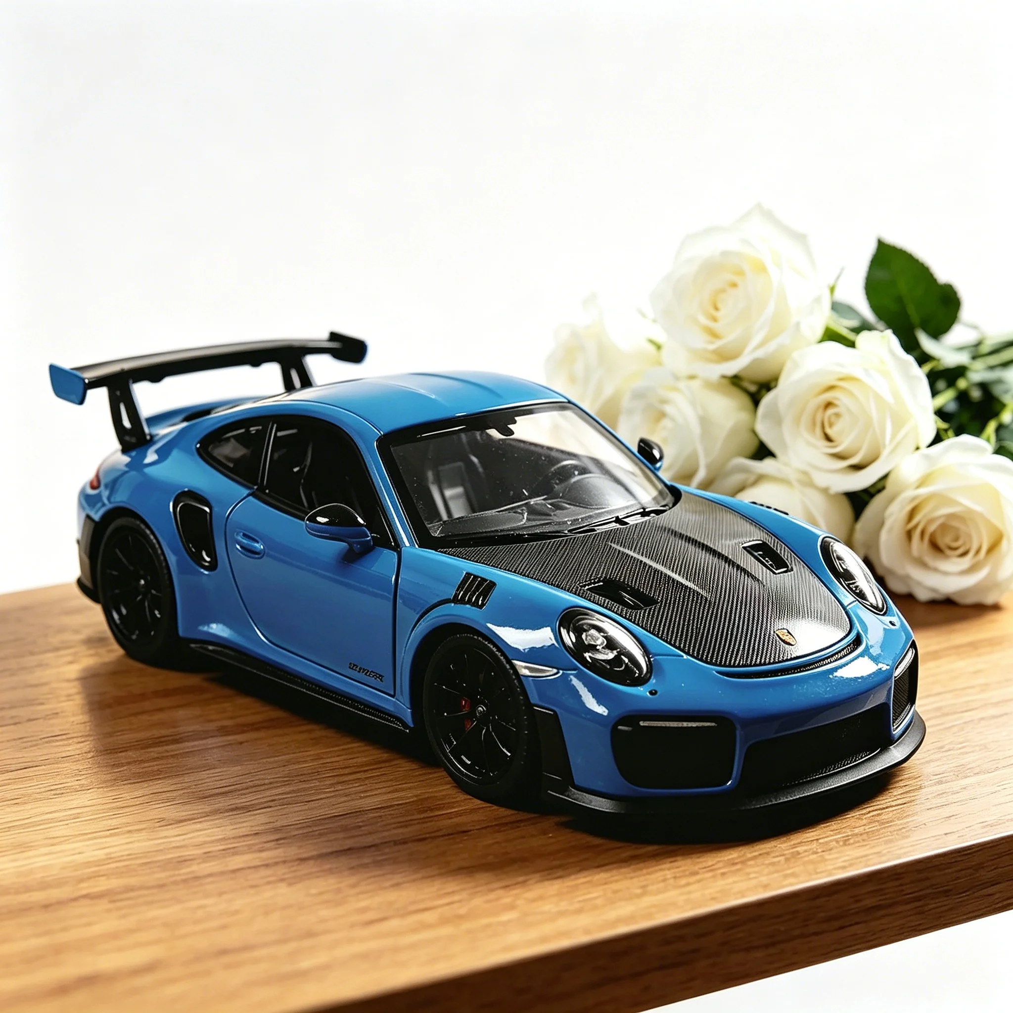 

2010 Porsche 911 GT2 RS 1:36 Scale 5 Inch Die-Cast Metal Model Car, Classic Sports Car Collectible Toy