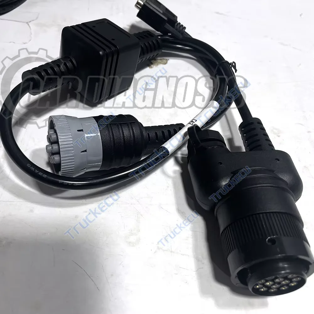 

Y Cable OEM for CAT 3 ET III Et4 Service Adapter P/N 457-611406/15/17 Diagnostic Cable 9 Pin 14 Pin Diagnostic Ethernet Cable