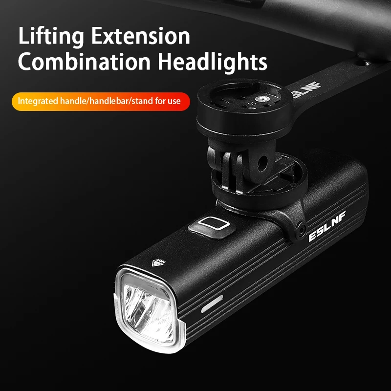 ESLNF 1000LM 자전거 라이트 방수 USB 충전식 LED 전조등 알루미늄 합금 야외 사이클링 MTB 로드 바이크 라이트 자전거 라이트