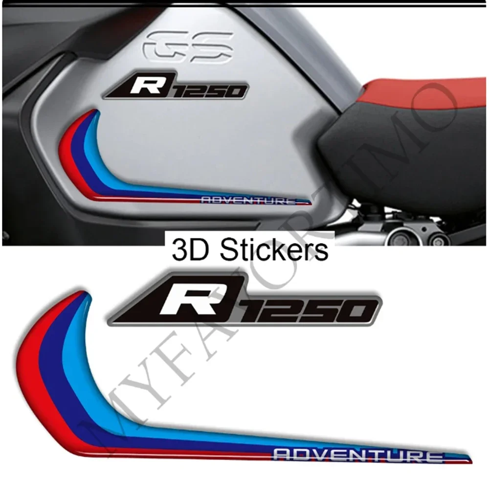 

For BMW R1250GS R1250 R 1250 GS GSA HP Tank Pad Protector Stickers Decal ADV Adventure Fuel Oil