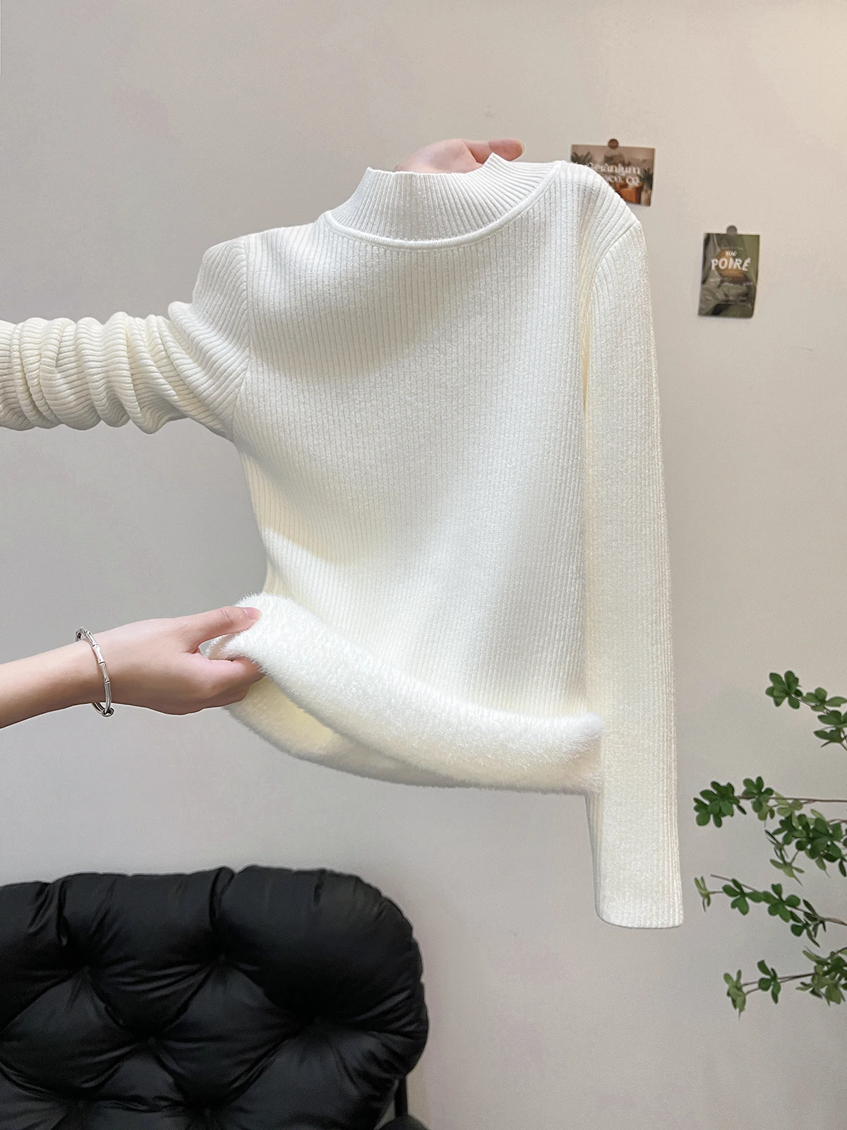 

Pullovers Womens Pink Basic Fashion Korean Twotwinstyle Angora Damen Zebra Crossing Milk-Maid Leopard Trending Original Mignon