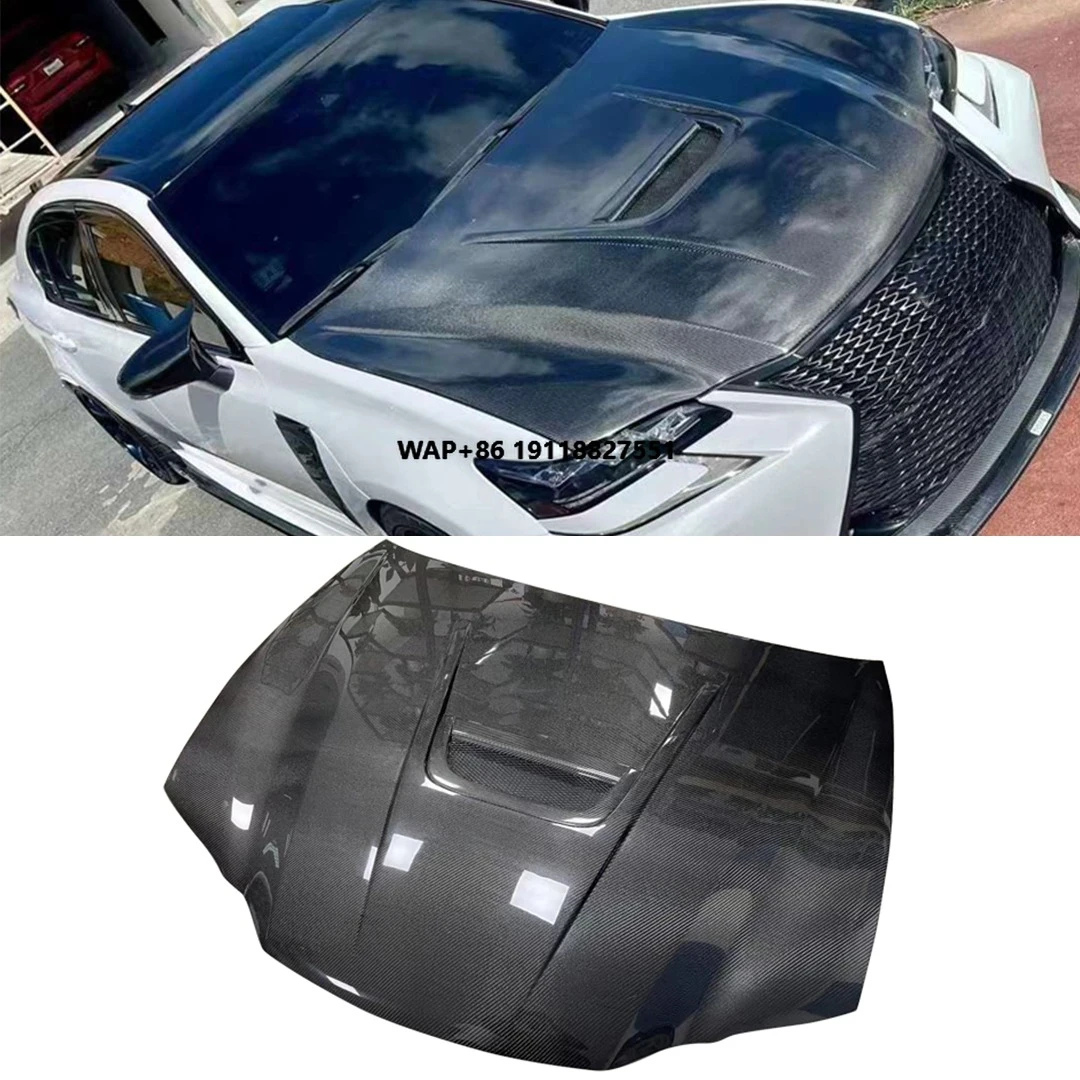 

GS250 350 450 punched carbon fiber hood For GS 2012-2020