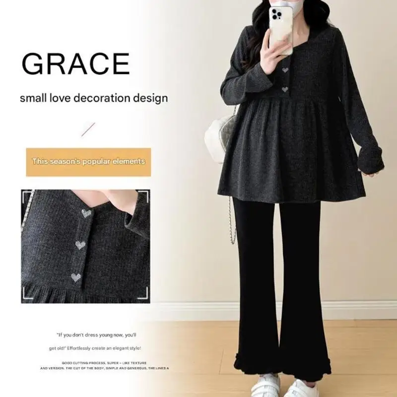 l38e-camicetta-premaman-traspirante-con-ricamo-a-cuore-e-collo-quadrato-comoda-per-gravidanza