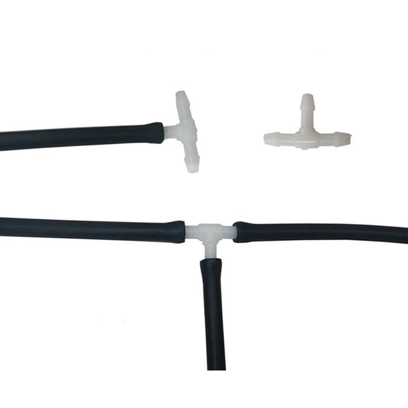 

15pcs Car Wiper Spray Pipe Joint T Y I Type Windshield Washer Pipe Nozzle Wiper Cleaning Water Hose Tube Joint Car Accessories