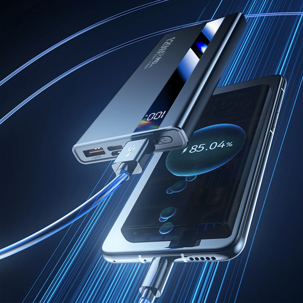 120 واط 200000 مللي أمبير شحن سريع قوة البنك بطارية 100000 مللي أمبير قدرة عالية شاشة ديجيتال قوة البنك لشاومي آيفون سامسونج #2