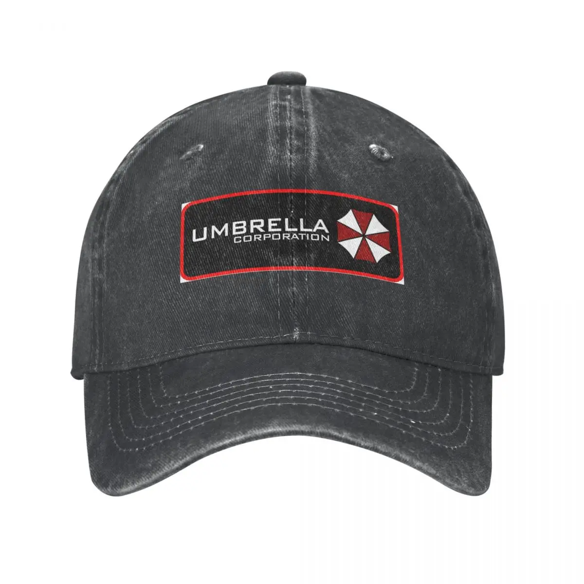 Umbrella Corp Corporations Baseball Cap Popular Logo Outdoor Sports Sun Visor Washed Trucker Hat Men Women y2k Baseball Caps