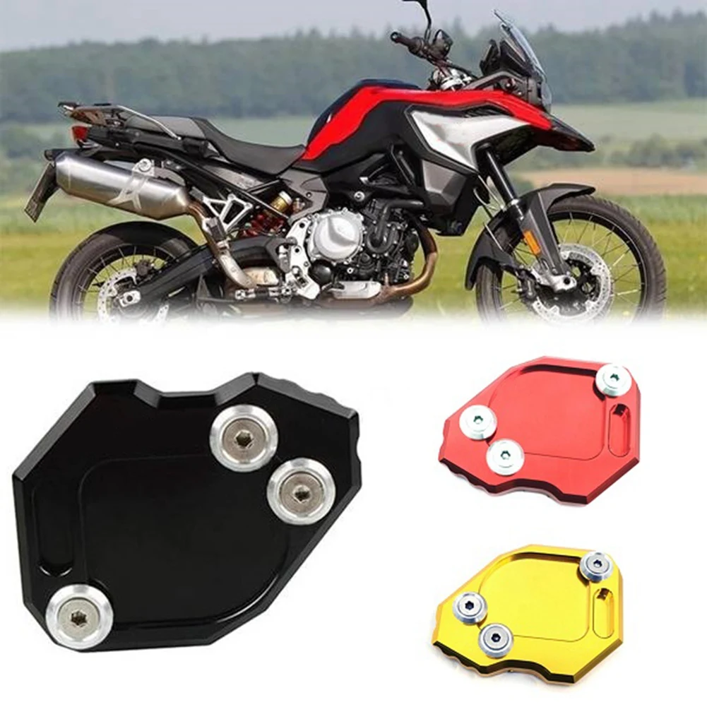 Motorcycle Kickstand Plate Support Pad Side Stand Cover Enlarger Pate Pad for BMW- F800GS F800 F 800 GS