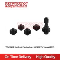 VITAVON HD Steel Front Planetary Gears set 13/15T For Traxxas UDR