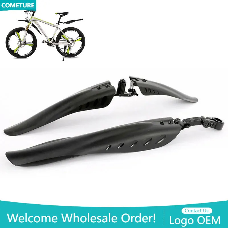 

Bicycle Mudguard Mountain Bicycle Plastic Fender Guard Bike Mud Guard Cycle Tyre Tire Front Rear Bicycle Parts Black Fender