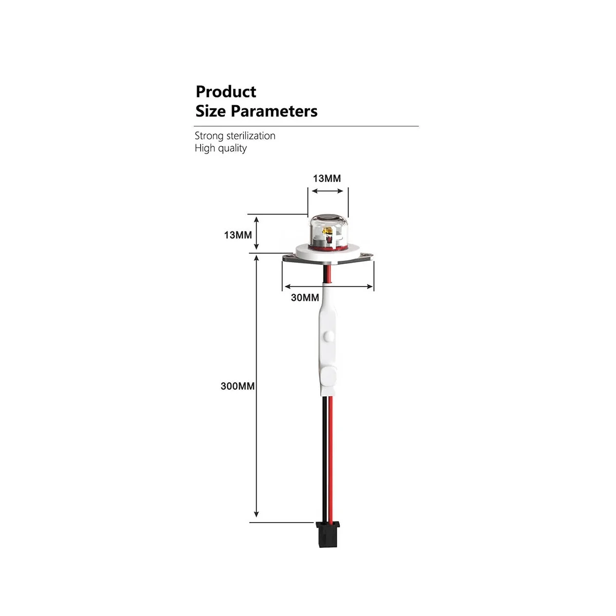 DC12-24V UVC 270-280nm UV-Wasser reiniger Sterilisation Haustier Wassersp ender Luftbe feuchter führte Desinfektion modul