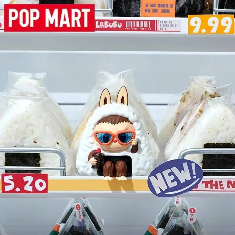 POP MART De Monsters Wacky Mart Serie Blind Box Mystery Box Guess Bag Speelgoed Pop Leuke Anime Figuur Desktop Ornamenten Collectie