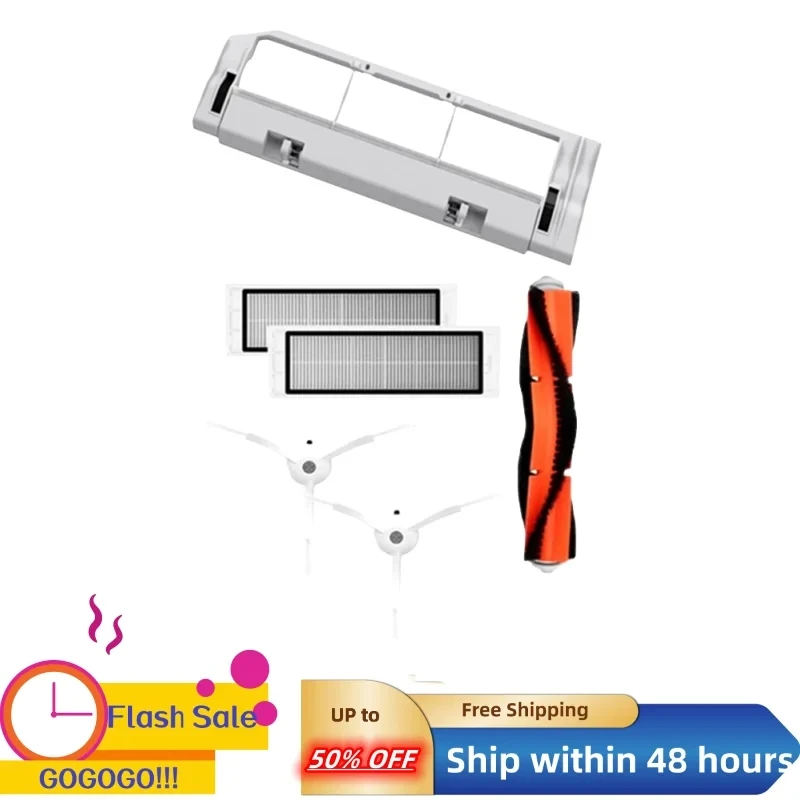 For Roborock S5 S50 S51 S55 S6 S60 S6 Pure Vacuum Cleaner Spare Parts HEPA Filter Mop Cloth Side Brush Main Brush Accessories