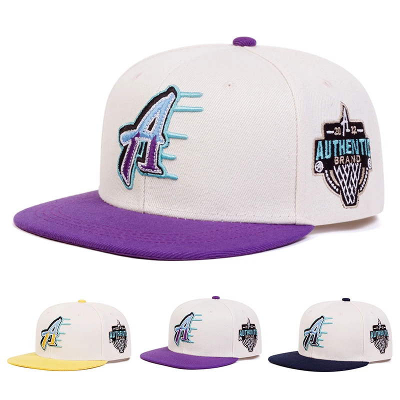 Sombreros de hip-hop con bordado de letras Unisex, gorras de béisbol informales deportivas ajustables para exteriores, gorra con protección solar para primavera y otoño