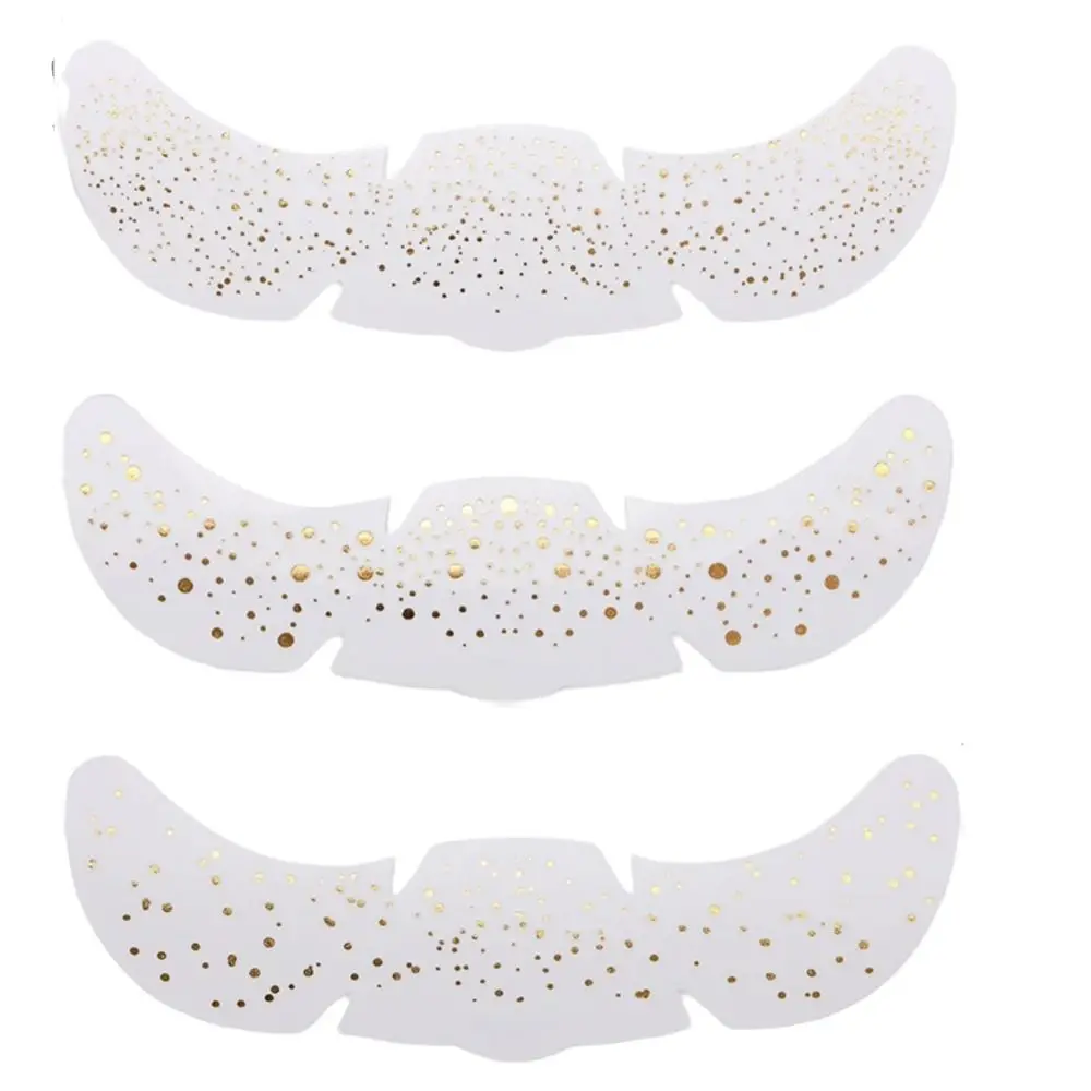 

6Pcs Disposable Star Heart Face Temporary Tattoo Sparkle Convenient Freckle Tattoo DIY Freckle Makeup Face Tattoo Sticker Party