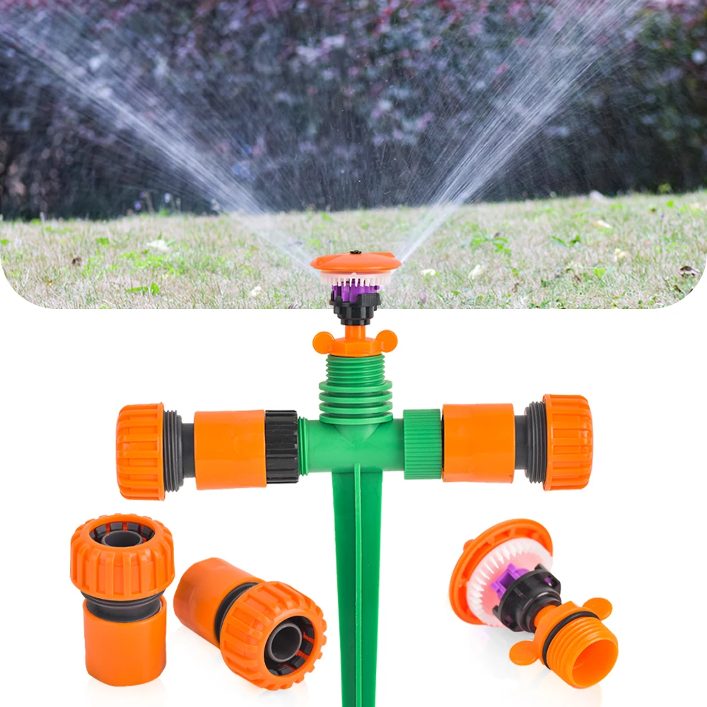 360 Degree Rotating Jet Sprinklers Nozzles 1/2\