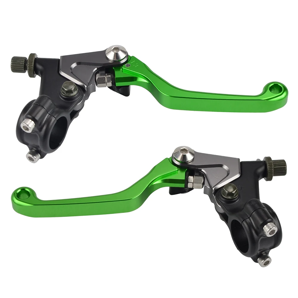For Kawasaki KLX250 1979-1980 CNC Shorty Brake Clutch Lever Kit KX 60 80 125 250 400 450 KE KD KDX 80 100M 125 175 200 250 420