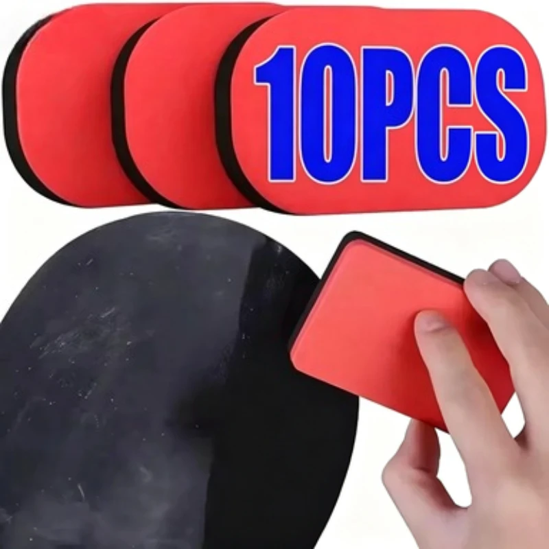 10/1 Stück Tischtennis-Reinigungsbürste Gummi-Schwamm-Radierer Reinigungsschwamm für Tischtennisschläger Pflegezubehör – Detail 3