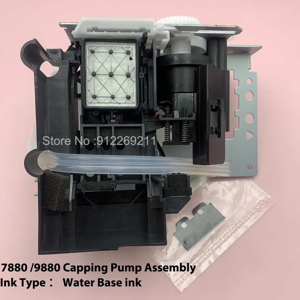 Water Based Ink Pump Assembly Capping Station for Epson 7800 7880C 7880 9880 9880C 9800 Printer Cleaning Unit Ink Pump System