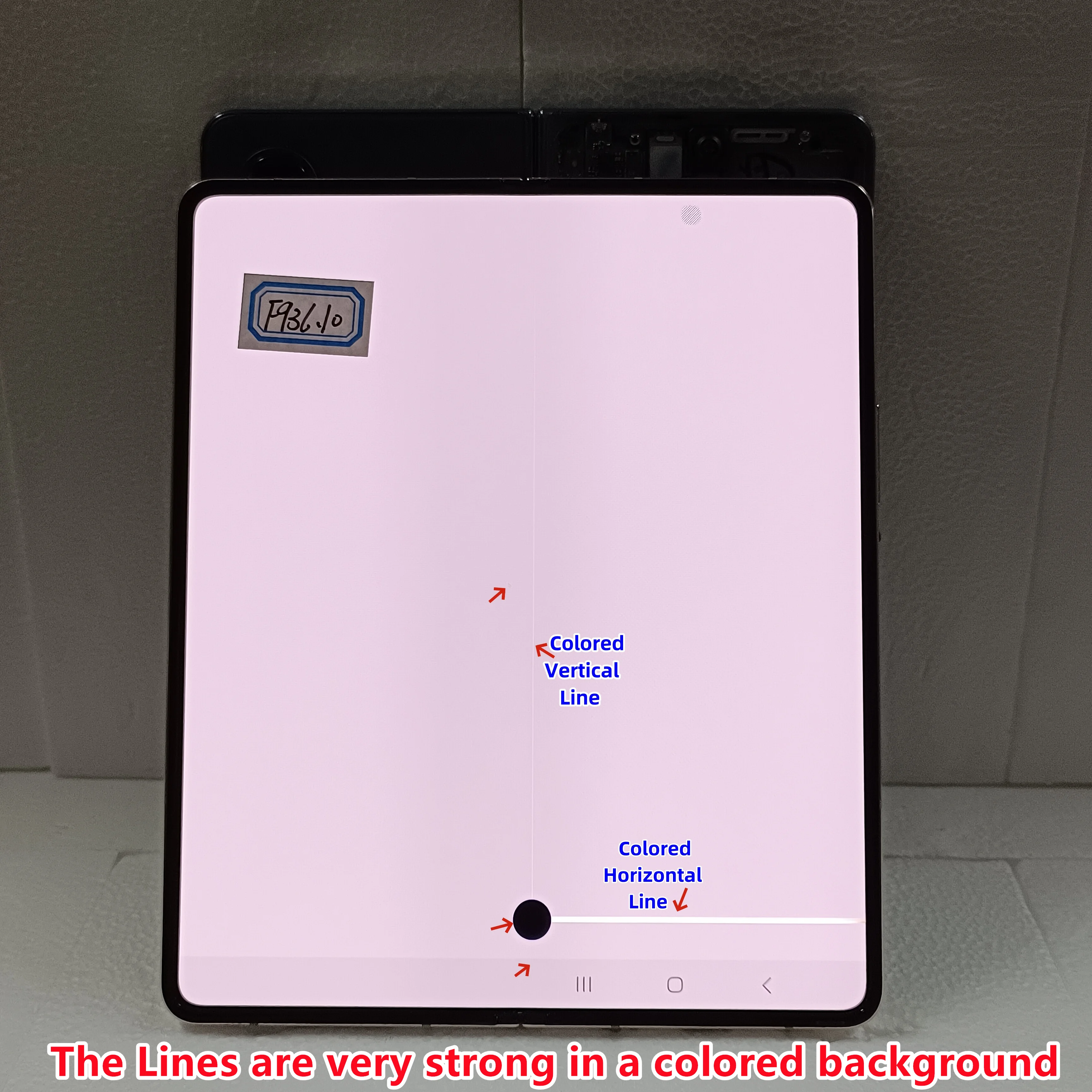 7.6''Super AMOLED For Samsung Z Fold 4 With Defect Inner Screen F936 F936u F936b/ds Display Touch Screen Digitizer Replacement