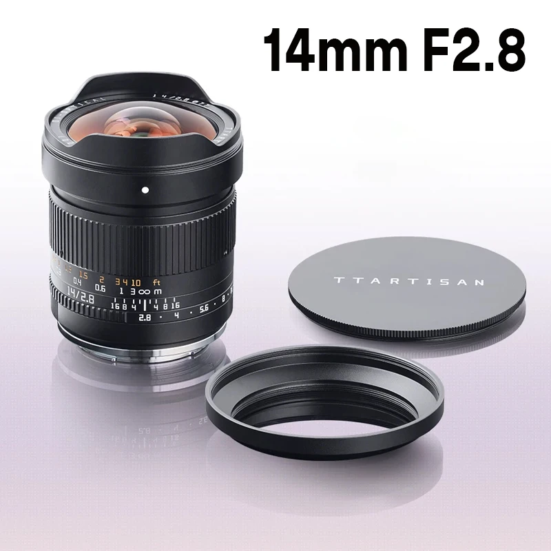 TTartisan 14mm F2.8 フルフレーム 114 ° 超広角レンズ マニュアル